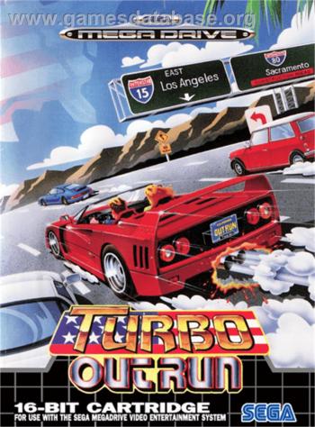 Cover Turbo Outrun for Genesis - Mega Drive